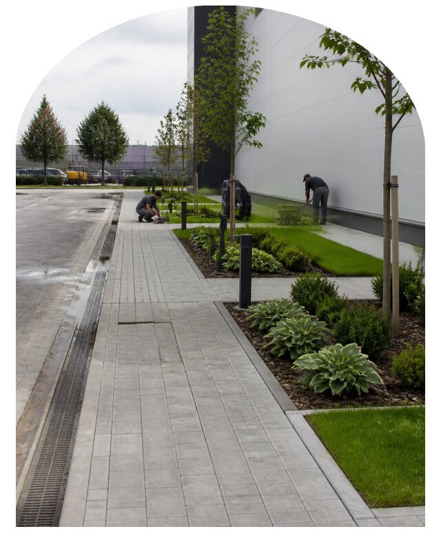 Благоустройство территории предприятия в Кизилюрте от 258150 р. | Метпроект-Кзт