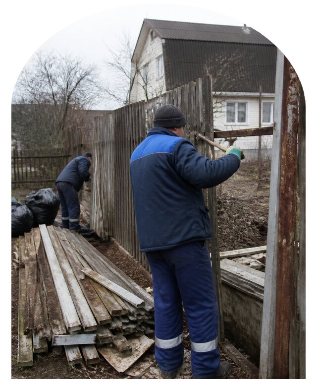 Демонтаж забора в Кизилюрте по цене от 4647 р. | Метпроект-Кзт