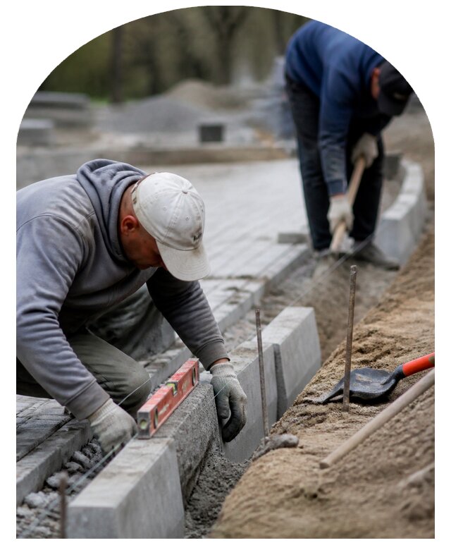 Профессиональная установка бордюров и поребриков в Кизилюрте